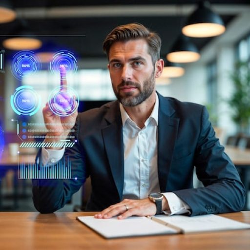 businessman-using-futuristic-technology-with-digital-interface_23-2151964658